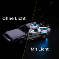 LED Licht Set für Lego Zeitmaschine aus Zurück in die Zukunft 10300