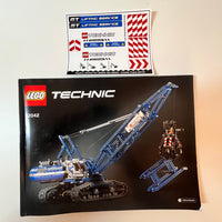 LEGO Technic 42042 – Schwerlast-Raupenkran (gebraucht, komplett)