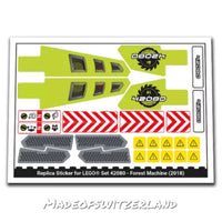 Lego Stickersatz 42080