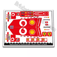 Lego Racers 8386 Sticker Satz