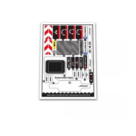 Lego Stickersatz 42043