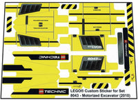 Lego Stickersatz 8043