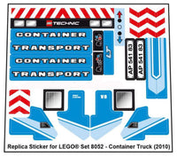 Lego Stickersatz 8052