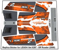 Lego Stickersatz 8297