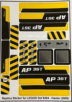 Lego Stickersatz 8264