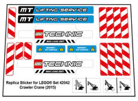 Lego Stickersatz 42042